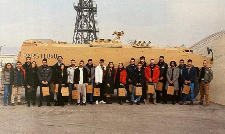 Otomotiv Topluluğu FNSS Teknik Gezisi